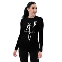 Image 2 of Women's Gym Life Rash Guard