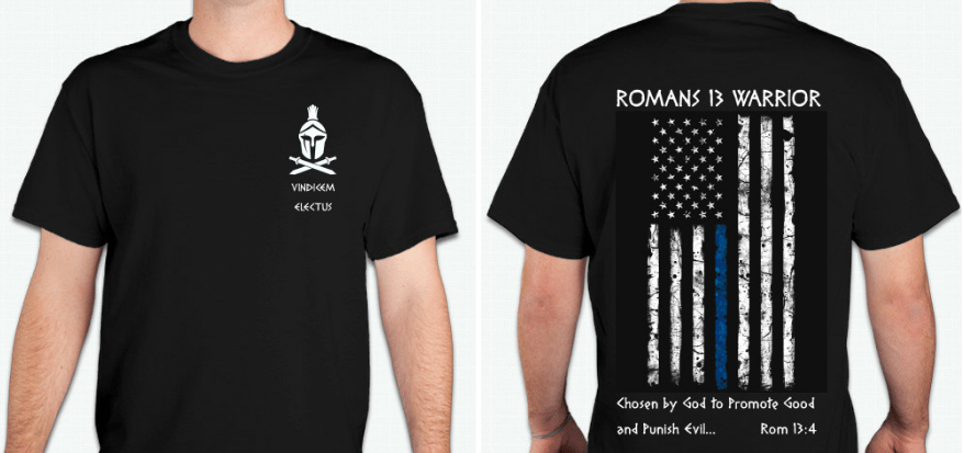 Image of Thin Blue Line Warrior T