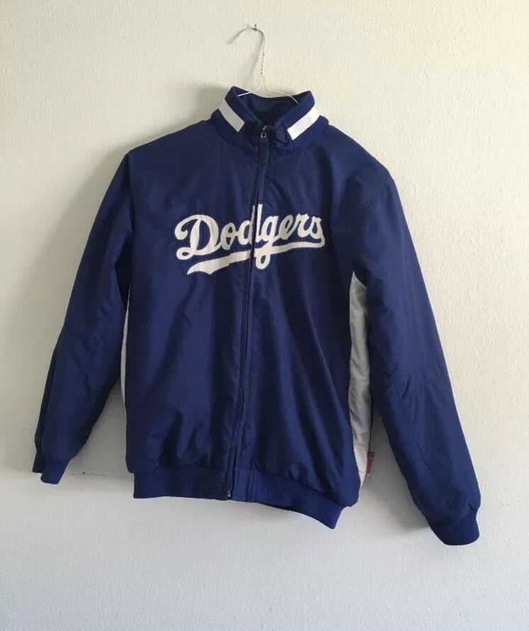 LA Dodgers Jacket Vintage Dodgers Windbreaker Vintage LA -  UK