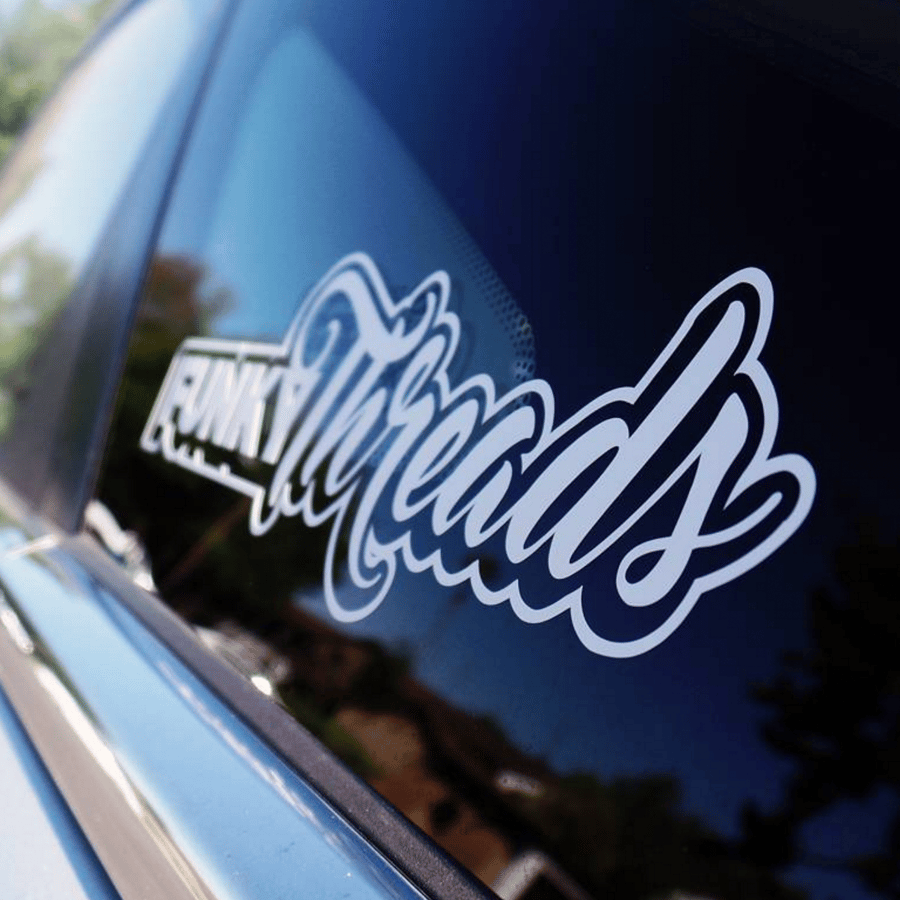 Image of Funky Threads Logo Decal
