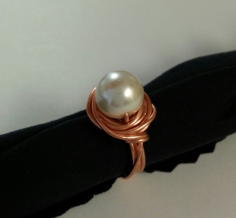 Image of Copper Bead Ring