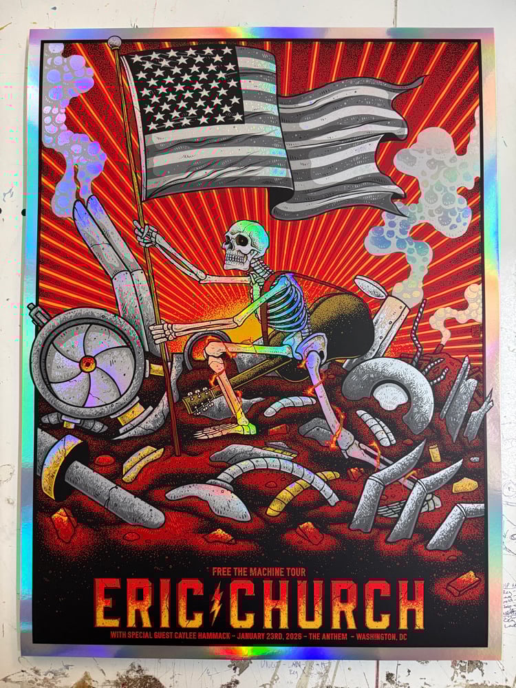 Eric Church - January 23rd, 2026 - Regular and Variants copy | Mazza