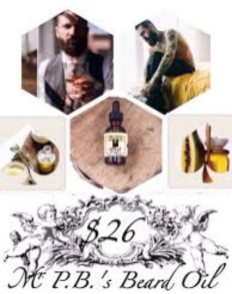 Image of MR. P.B.'s BEARD OIL by Pompous Bastard™ Store