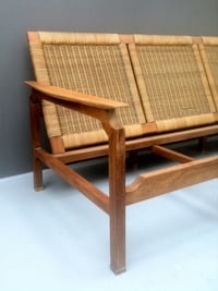 Image 2 of French Cane Sofa