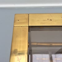 Image 4 of Brass Side Table with Magazine Rack