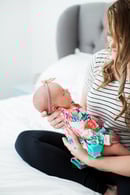 Image 5 of the BASIC BABY GOWN + MERMAID BABY GOWN pattern