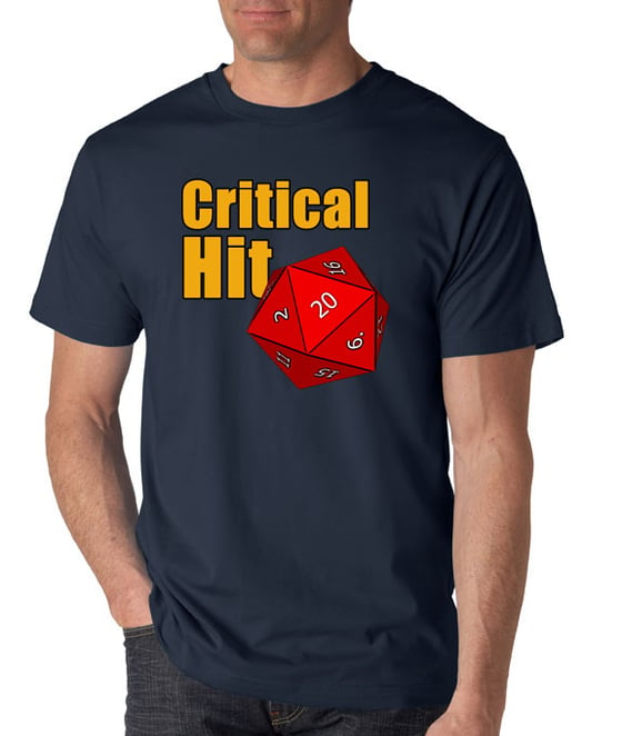 Image of Critical Hit Logo T-Shirt
