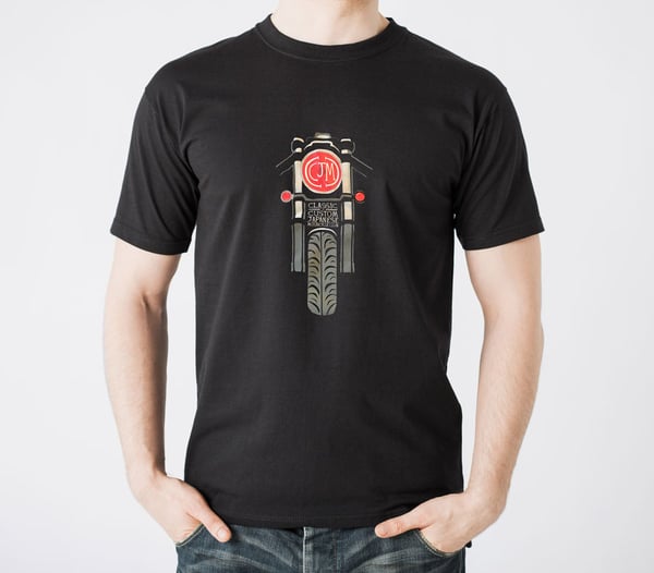 Image of Mens CCJMC Moto Print T-Shirt