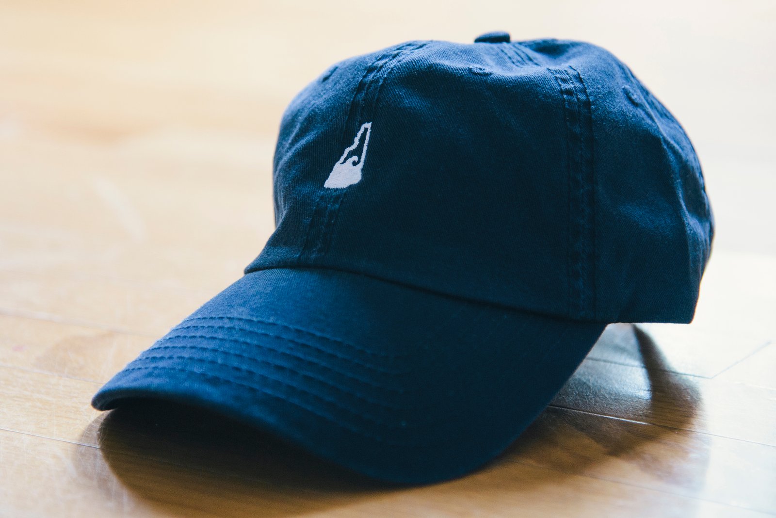 dad hats navy blue