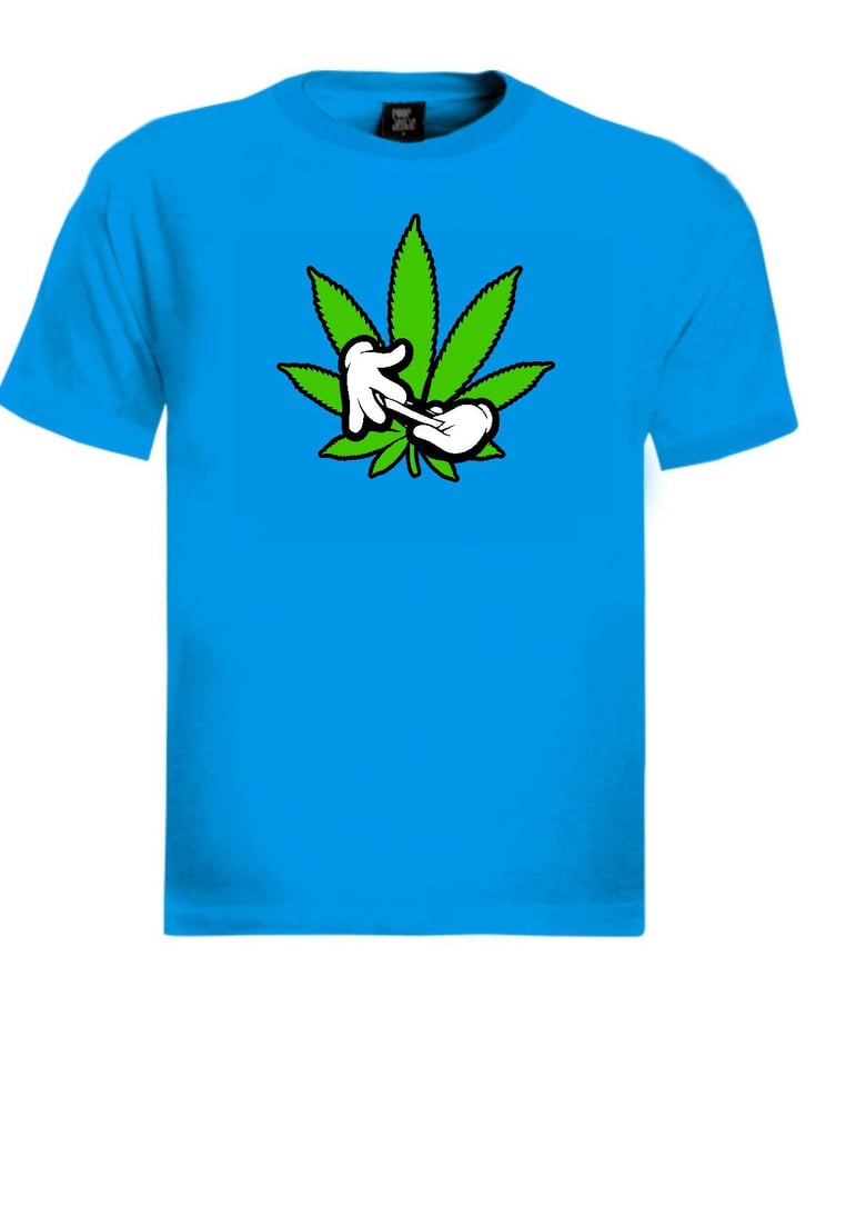 Image of Weed Leaf Tshirt