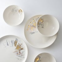 Image 4 of Silver and Gold Cereal Bowl