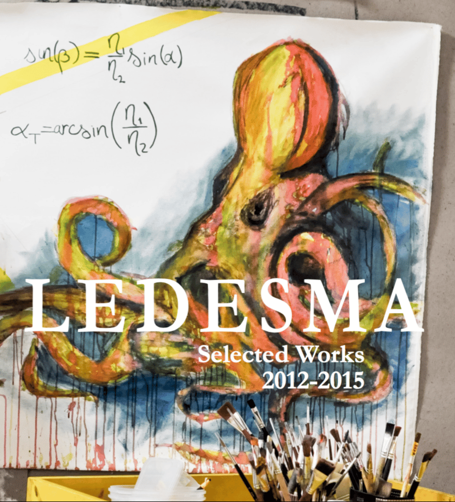 Image of Ledesma. Selected Works. 2012 - 2015