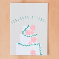 Wedding Cake Greeting Card