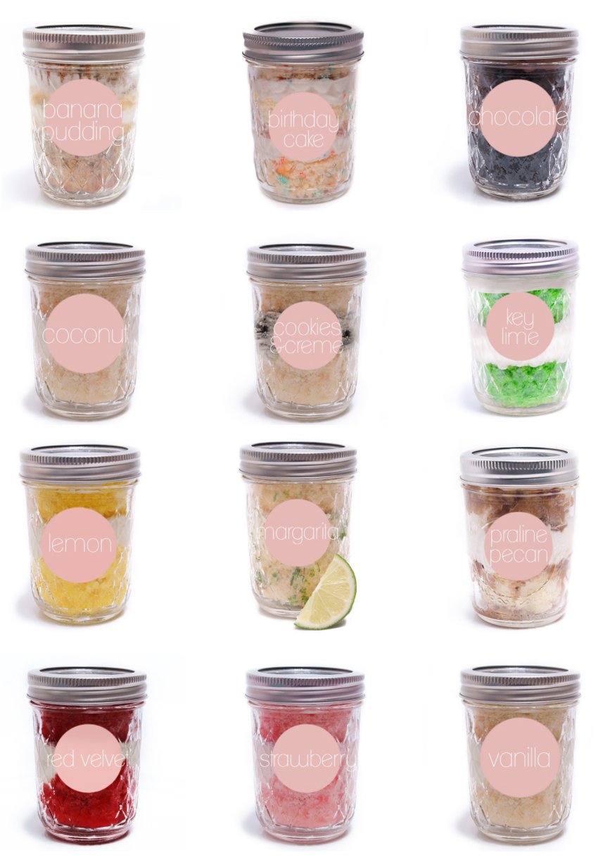 Image of Mini Cupcake Jars