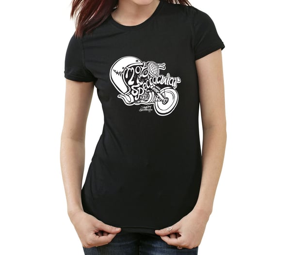 Image of Womens CCJMC Motospectacular Illustration T-Shirt