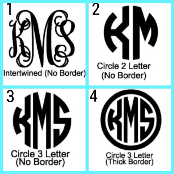 Image of DIY Monogram Iron-On