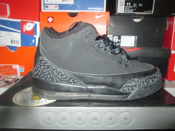 Air Jordan III (3) Retro "Black/Dark Charcoal" GS *PRE-OWNED* - areaGS - KIDS SIZE ONLY