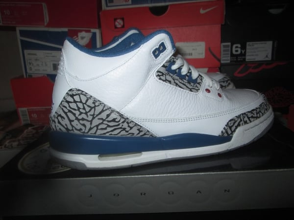 Air Jordan III (3) Retro "True Blue" GS *PRE-OWNED* - areaGS - KIDS SIZE ONLY