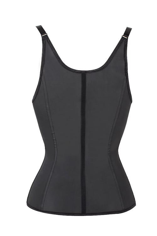 Image of Two in One Trainer LATEX VEST - 3 HOOKS WITH ZIPPER