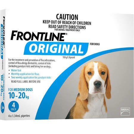 Image of Frontline Orginial Dog Flea Treatment