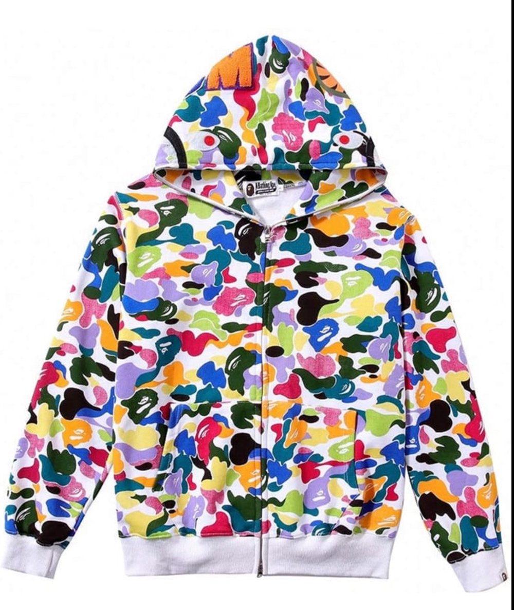 Bape Shark Jacket (Different Color Options)