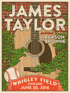 Image of James Taylor Wrigley Field 2016