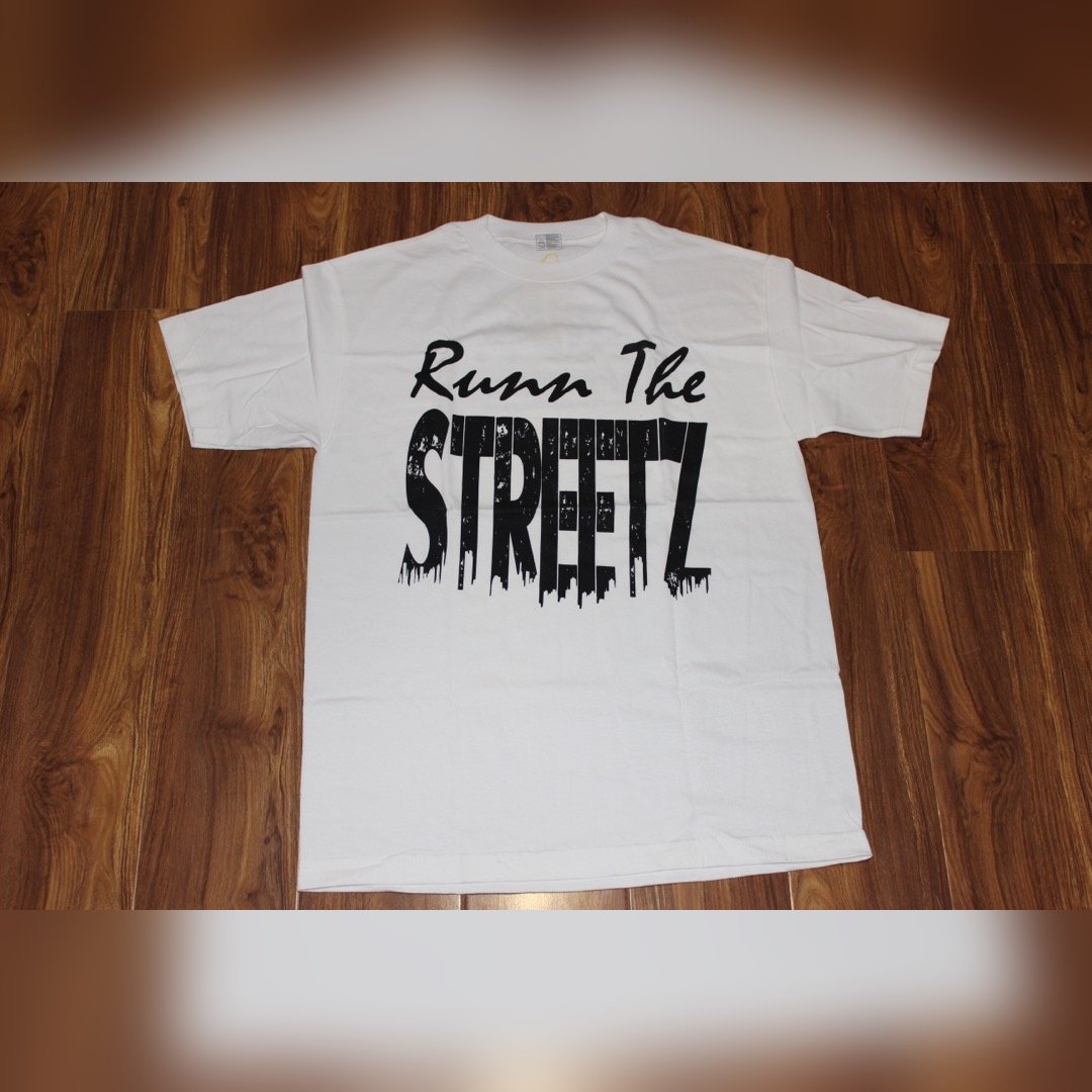 Image of G2W- Runn The Streetz on White T