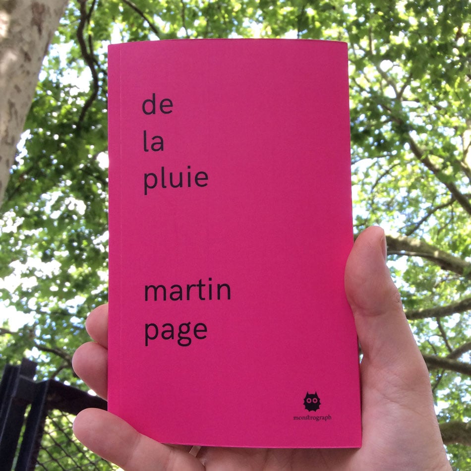 Image of De la pluie - édition papier