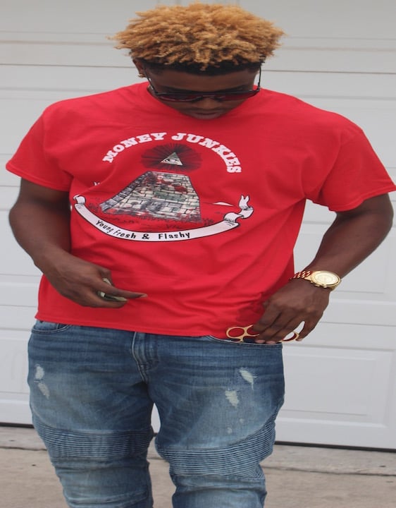 Image of Money Junkies Blood Money Logo R