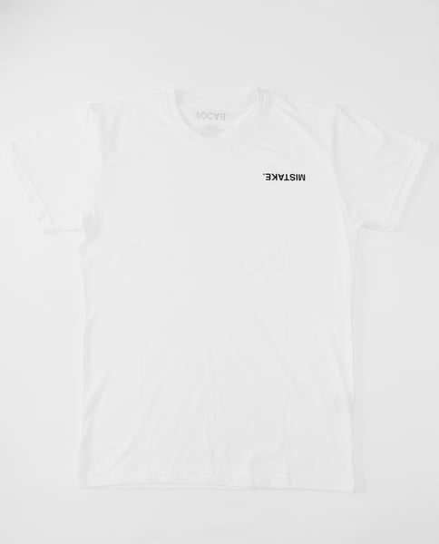 Image of MISTAKE t-shirt medium.