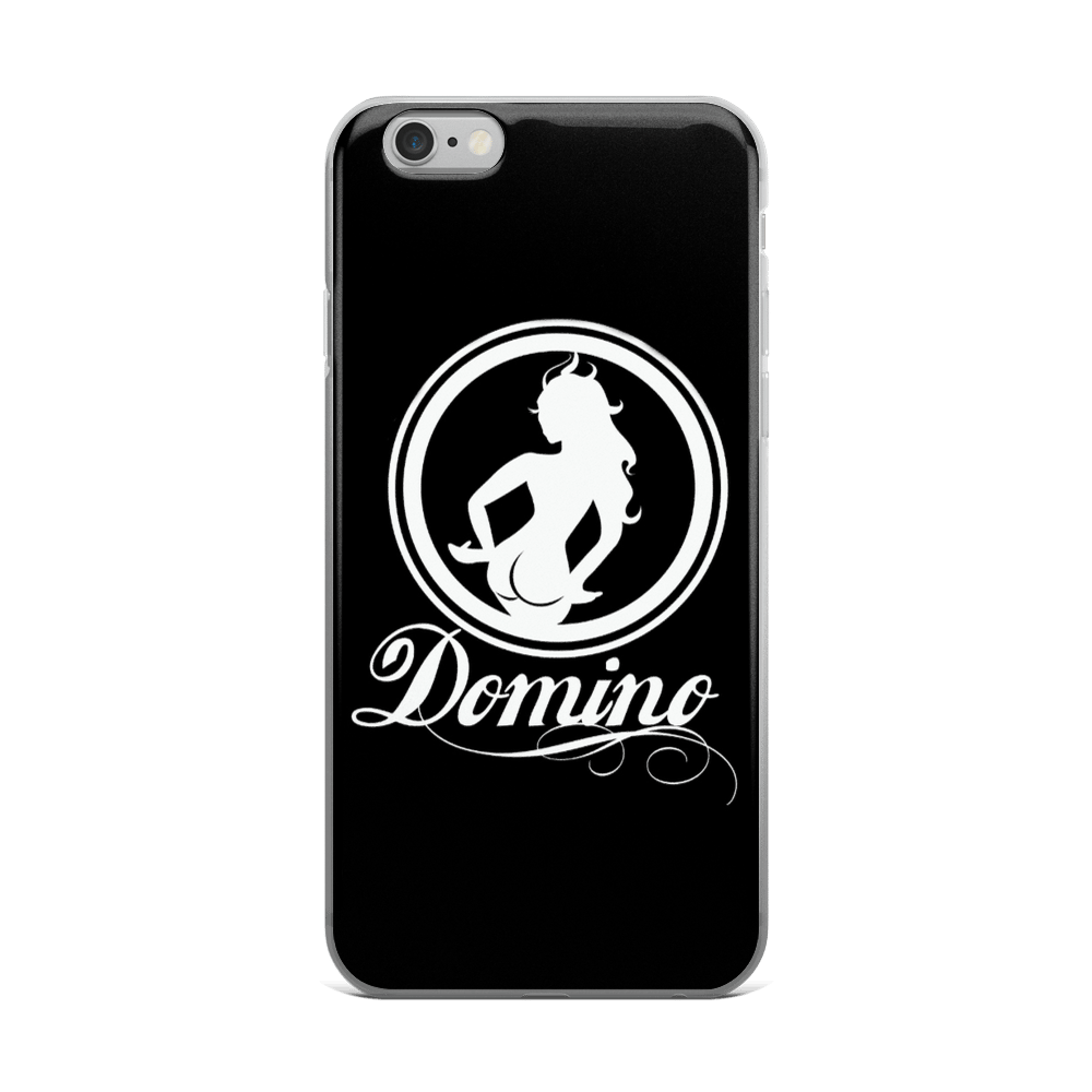 DominoPresley BLACK DOMINO iPHONE CASE