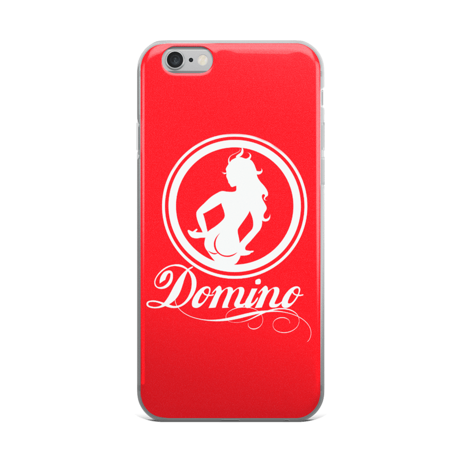 Image of RED DOMINO iPHONE CASE