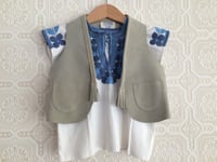 Image 4 of COSTA SUR- Kids La Playa Suede Vest