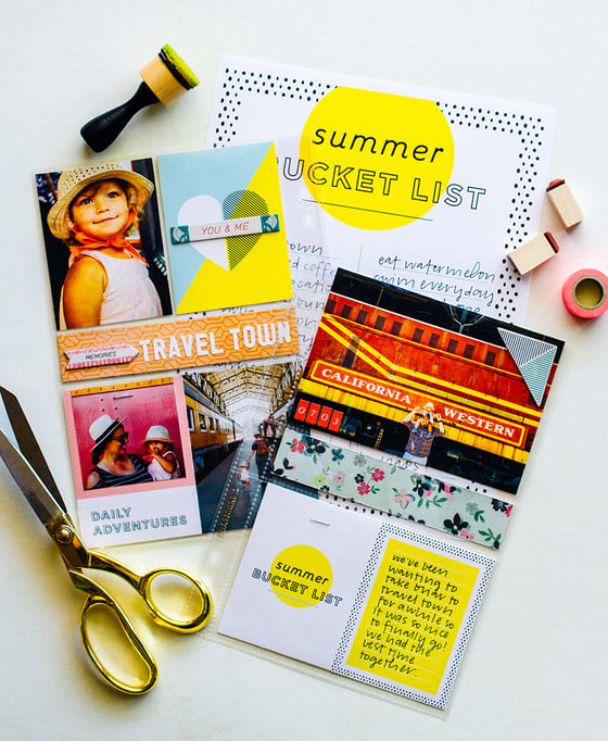 Image of Summer Bucket List + Journaling Cards Printables