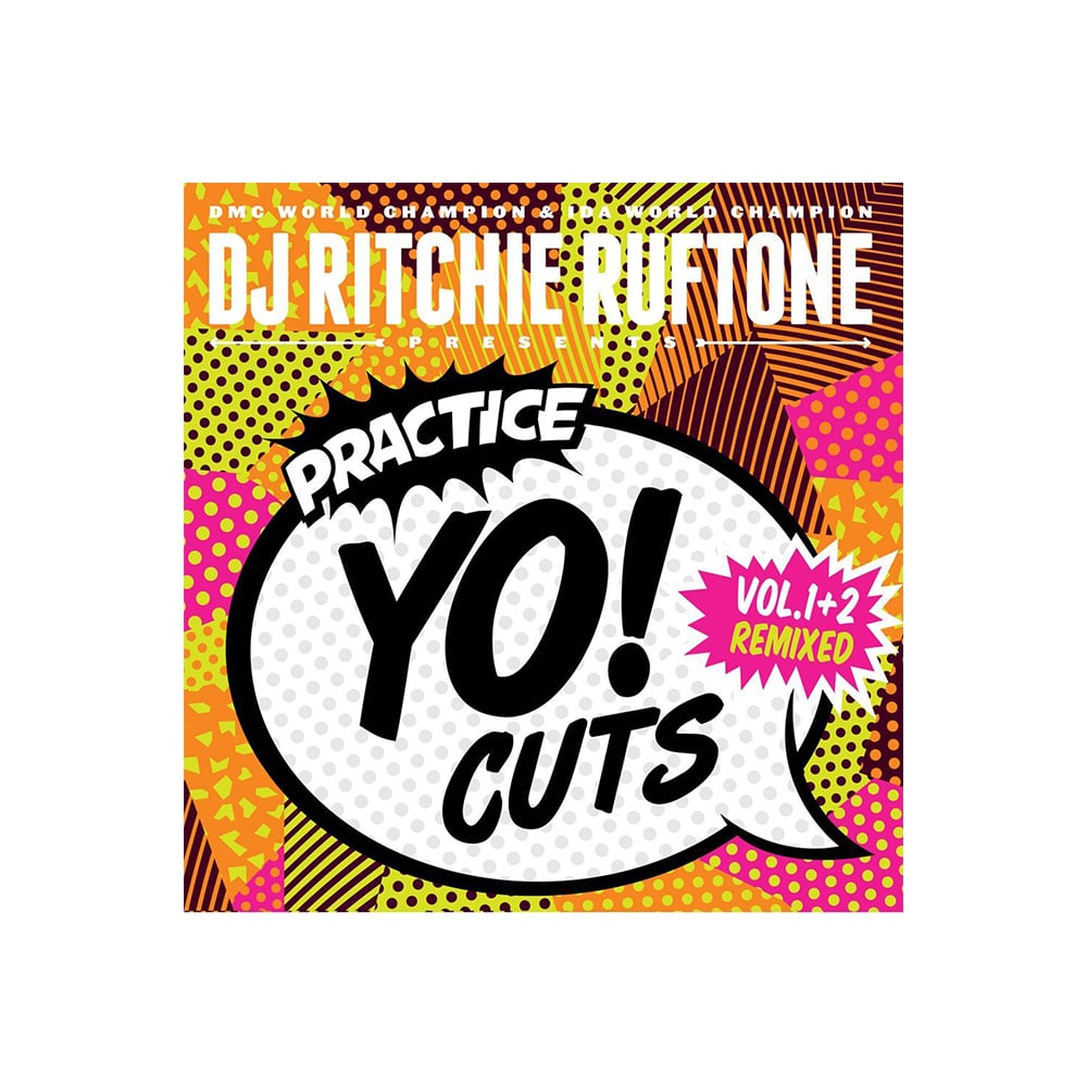 Image of Practice Yo! Cuts V1 and V2 remixed (orange limited edition 7")