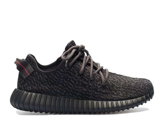 Image of YEEZY BOOST 350 - Black Charchoal
