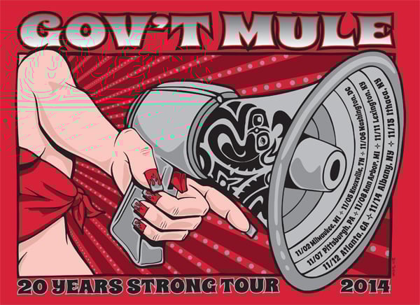 Gov't Mule Fall Tour 2014