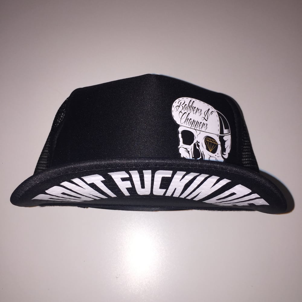 Bobbers N Choppers | Skull Trucker SnapBack