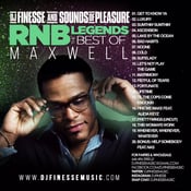 Image of R&B LEGEND MIX (BEST OF MAXWELL) ***WEBSITE EXCLUSIVE***