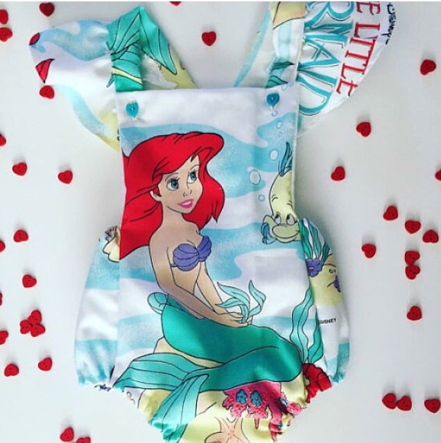 Image of Vintage Ariel romper