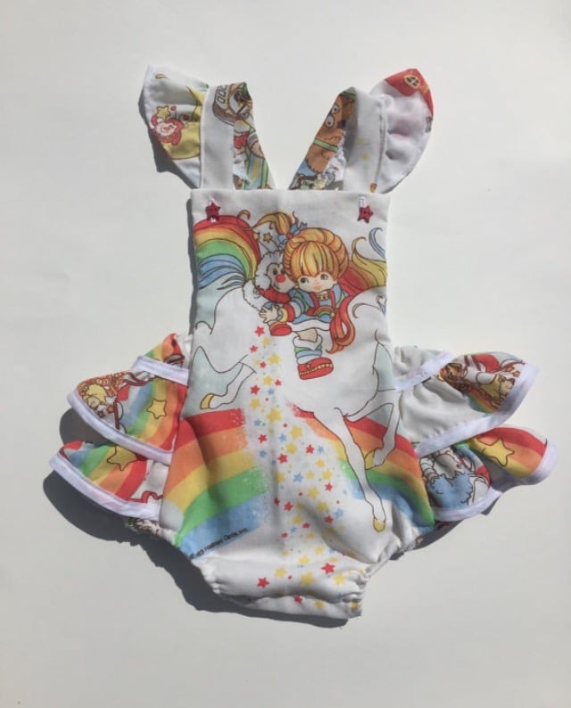 Image of Rainbow brite ruffle bum