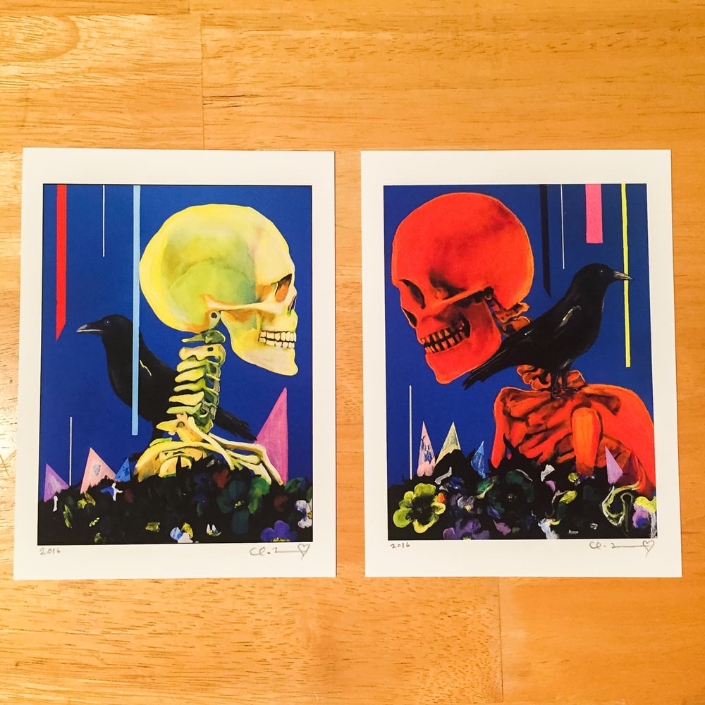 Image of "My Partner The Legend I & II" Giclee Fine Art Print Set