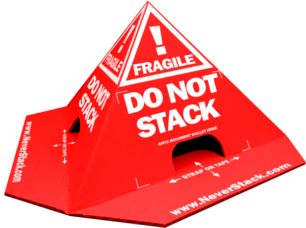 Image of Do Not Stack Pallet Cones