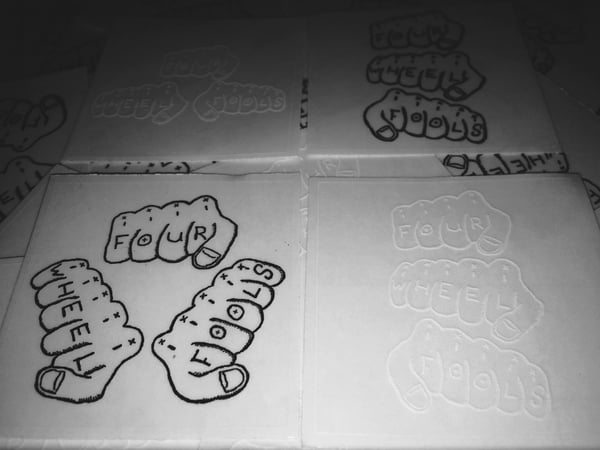 Image of Four Wheel Fools Sticker Pack
