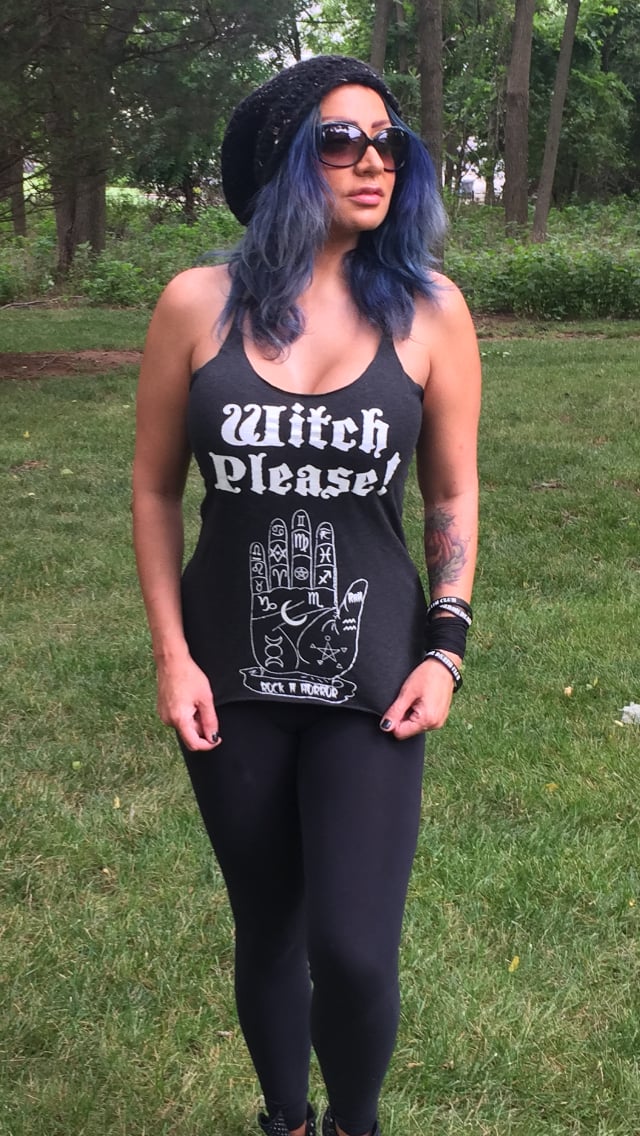Image of Witch Please Racerback Tank