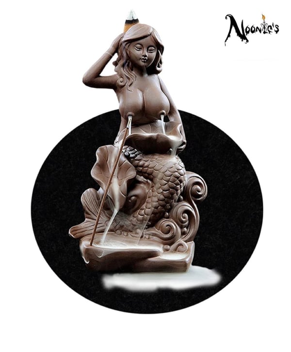 Image of Sea siren incense burner