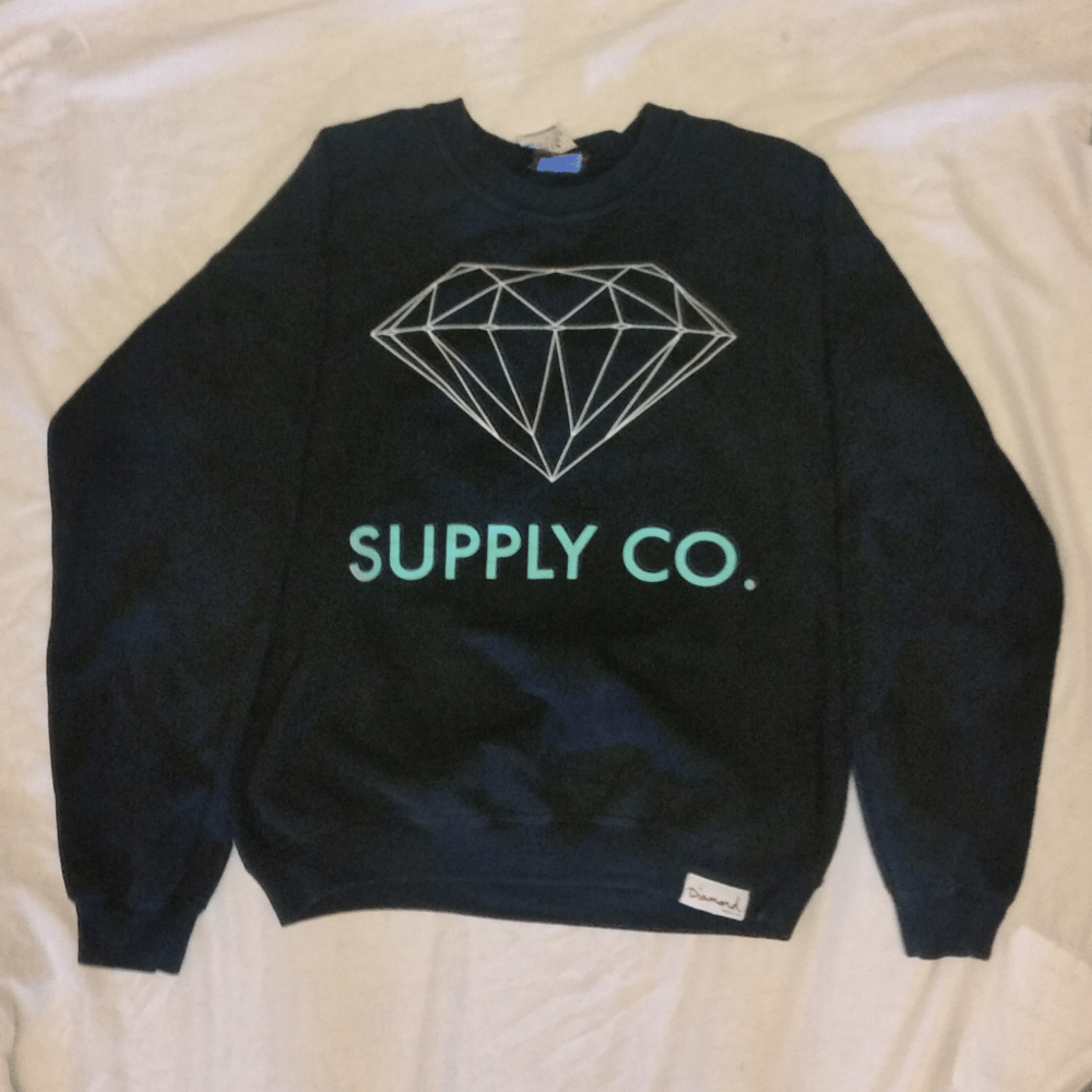 Image of DIAMOND SUPPLY CREWNECK SWEATER - M