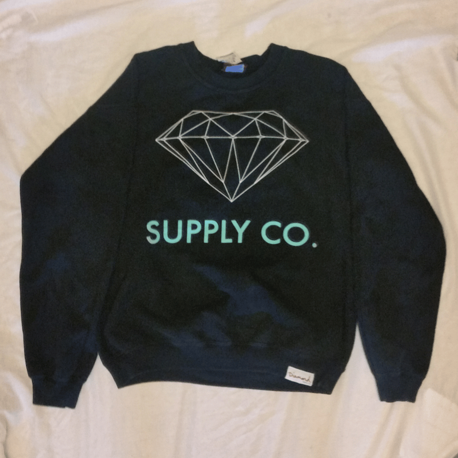 Image of DIAMOND SUPPLY CREWNECK SWEATER - M