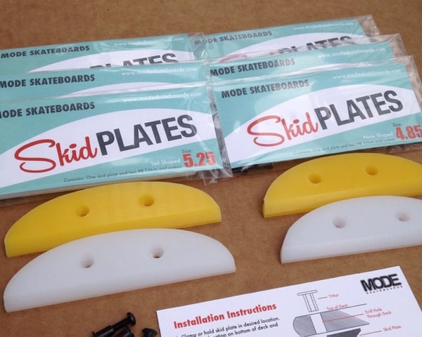 Image of MODE Skid Plate  (new thinner size nose/tail skids available in both white and yellow) 