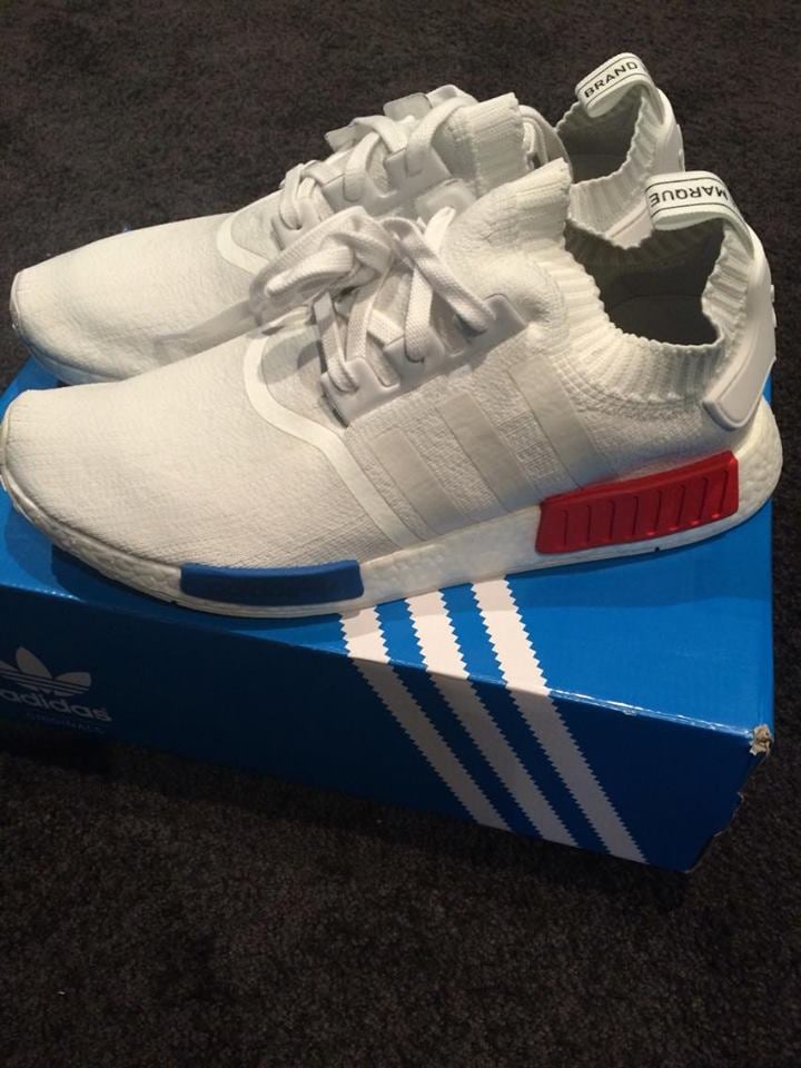 Adidas nmd white outlet og